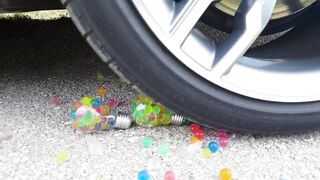 Crushing Crunchy & Soft Things by Car! EXPERIMENT CAR vs Balloons