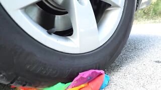 Crushing Crunchy & Soft Things by Car! EXPERIMENT CAR vs SNAKE toy