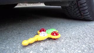 Crushing Crunchy & Soft Things by Car! EXPERIMENT CAR vs WATERMELON