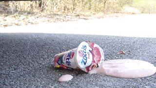 Crushing Crunchy & Soft Things by Car! EXPERIMENT CAR vs WATERMELON