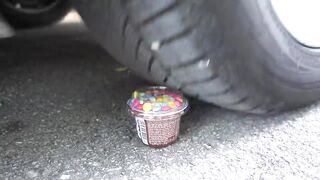 Crushing Crunchy & Soft Things by Car! EXPERIMENT CAR vs BALL