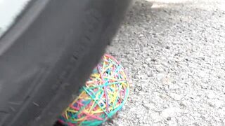 Crushing Crunchy & Soft Things by Car! EXPERIMENT CAR vs BALL