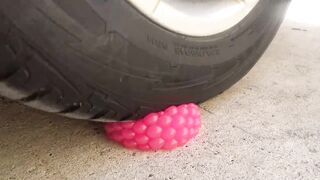 Crushing Crunchy & Soft Things by Car! EXPERIMENT CAR vs BALL