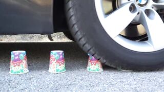 Crushing Crunchy & Soft Things by Car! EXPERIMENT CAR vs MINI TRUCK