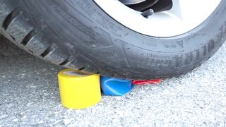 Crushing Crunchy & Soft Things by Car! EXPERIMENT CAR vs WATERMELON