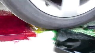 Crushing Crunchy & Soft Things by Car! EXPERIMENT CAR vs ORBEEZ