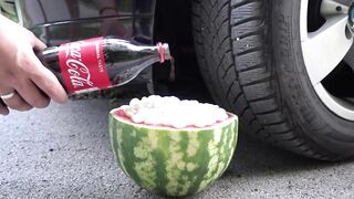 Crushing Crunchy & Soft Things by Car! EXPERIMENT CAR vs AIRSOFT BBs