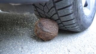 Crushing Crunchy & Soft Things by Car! EXPERIMENT CAR VS BALLOONS