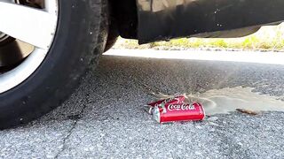 Crushing Crunchy & Soft Things by Car! EXPERIMENT CAR vs RAINBOW CANDY