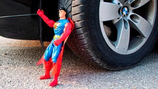 Crushing Crunchy & Soft Things by Car! EXPERIMENT CAR VS SUPERMAN