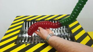 EXPERIMENT Shredding World's Largest Gummy Worm