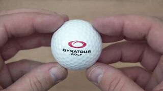 EXPERIMENT MINI HYDRAULIC PRESS 100 TON vs GOLF BALL (What's Inside Golf Ball)