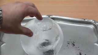 EXPERIMENT Glowing 1000 Degree METAL BALL vs ICE