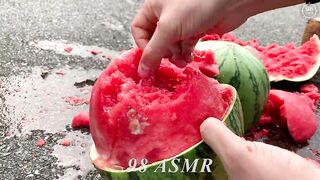 Experiment Car vs Watermelon Cola, Fanta vs Balloons | Crushing Crunchy & Soft Things by Car | ASMR