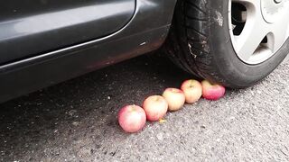 Crushing Crunchy & Soft Things by Car! - EXPERIMENT: CAR vs LOLLIPOP