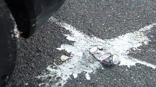 Crushing Crunchy & Soft Things by Car! - Coca Cola, Pepsi, Squishy, Floral Foam and More!