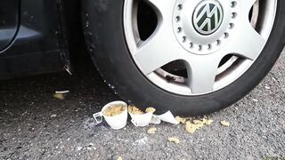 Crushing Crunchy & Soft Things by Car! EXPERIMENT: SWAN VS CAR