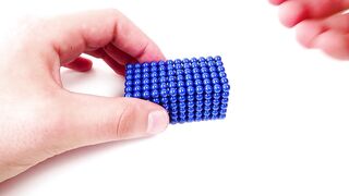 DIY - How To Make Rainbow Boat From Magnetic Balls ( Satisfaction ) | Amazing Magnet World