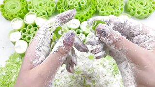 Crushing soap with starch 
