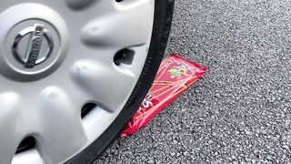 Crushing Crunchy & Soft Things by Car! - EXPERIMENT: RAINBOW VS CAR