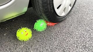Crushing Crunchy & Soft Things by Car! - EXPERIMENT: M&M VS CAR