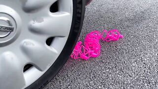 Crushing Crunchy & Soft Things by Car! - EXPERIMENT:TOYS VS CAR