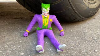 Crushing Crunchy & Soft Things by Car! EXPERIMENT: CAR vs Stretch Joker
