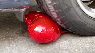 Experiment : Car vs Orbeez in Color Balloons | Crushing Crunchy & Soft Things by Car | Antistress