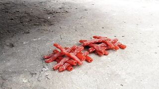 EXPERIMENT: WATERMELON VS CAR TEST  Crushing Crunchy & Soft Things by Car!