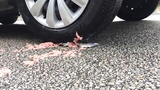 Experiment Car vs Rainbow (Yellow & Green) | Crushing Crunchy & Soft Things by Car!