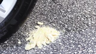 Crushing Crunchy & Soft Things by Car! - EXPERIMENT: CAR VS PLASTIC TOYS