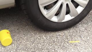 Crushing Crunchy & Soft Things by Car! EXPERIMENT: WATERMELON VS CAR