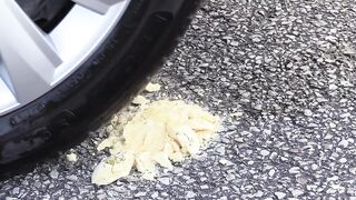 Crushing Crunchy & Soft Things by Car! - EXPERIMENT: TWO WATERMELONS VS CAR