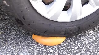 Crushing Crunchy & Soft Things by Car! - EXPERIMENT: BALLOON VS CAR