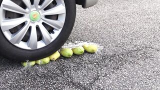 Crushing Crunchy & Soft Things by Car! - EXPERIMENT: VEGETABLES VS CAR