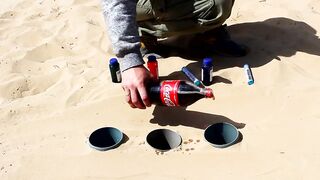 Experiment: Coca-Cola, Mirinda, Sprite vs Toothpaste vs Mentos Underground