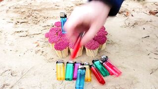 EXPERIMENT: Lighters vs Matches