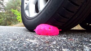 Experiment: Car vs Car toy - Crushing other things by car!