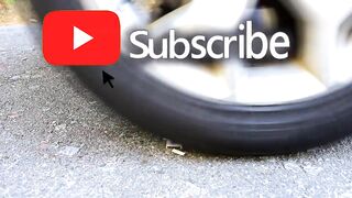 CAR vs TOILET bowl - Crushing Crunchy & Soft Things by Car | Satisfying ASMR Video