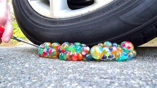 Car vs Antistress Balls - Crushing Crunchy & Soft Things by Car | Satisfying ASMR Video