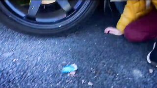 Crushing Crunchy and Soft Things by Car! Experiment: CAR vs LIGHTNING MCQUEEN