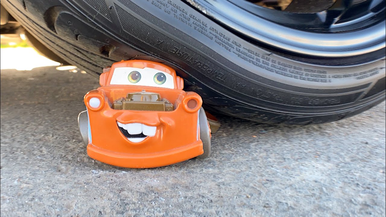 Crushing Crunchy And Soft Things By Car Experiment CAR Vs LIGHTNING