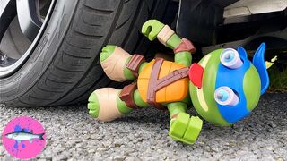 Car vs Teenage Mutant Ninja Turtles | Crushing Crunchy and Soft Things By Car! (CCASTBC)