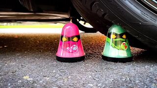 CAR vs BARBIE Experiment | Crushing Crunchy and Soft Things By Car! (CCASTBC)