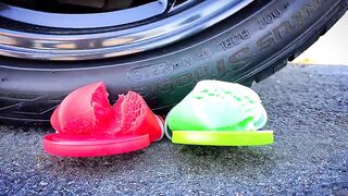 CAR vs PEPPA PIG Experiment | Crushing Crunchy and Soft Things By Car! (CCASTBC)
