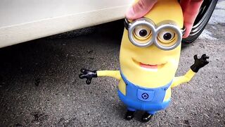 Experiment: CAR vs MINIONS | The Rise Of Gru HD (2020) | Crushing Despicable Me Characters By Car