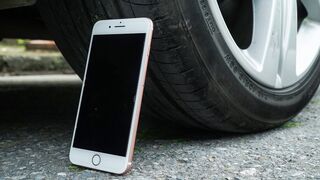 Car crushing Experiment| Car vs iPhone 12 Promax and Satisfying ASMR with Soft and crunchy Things