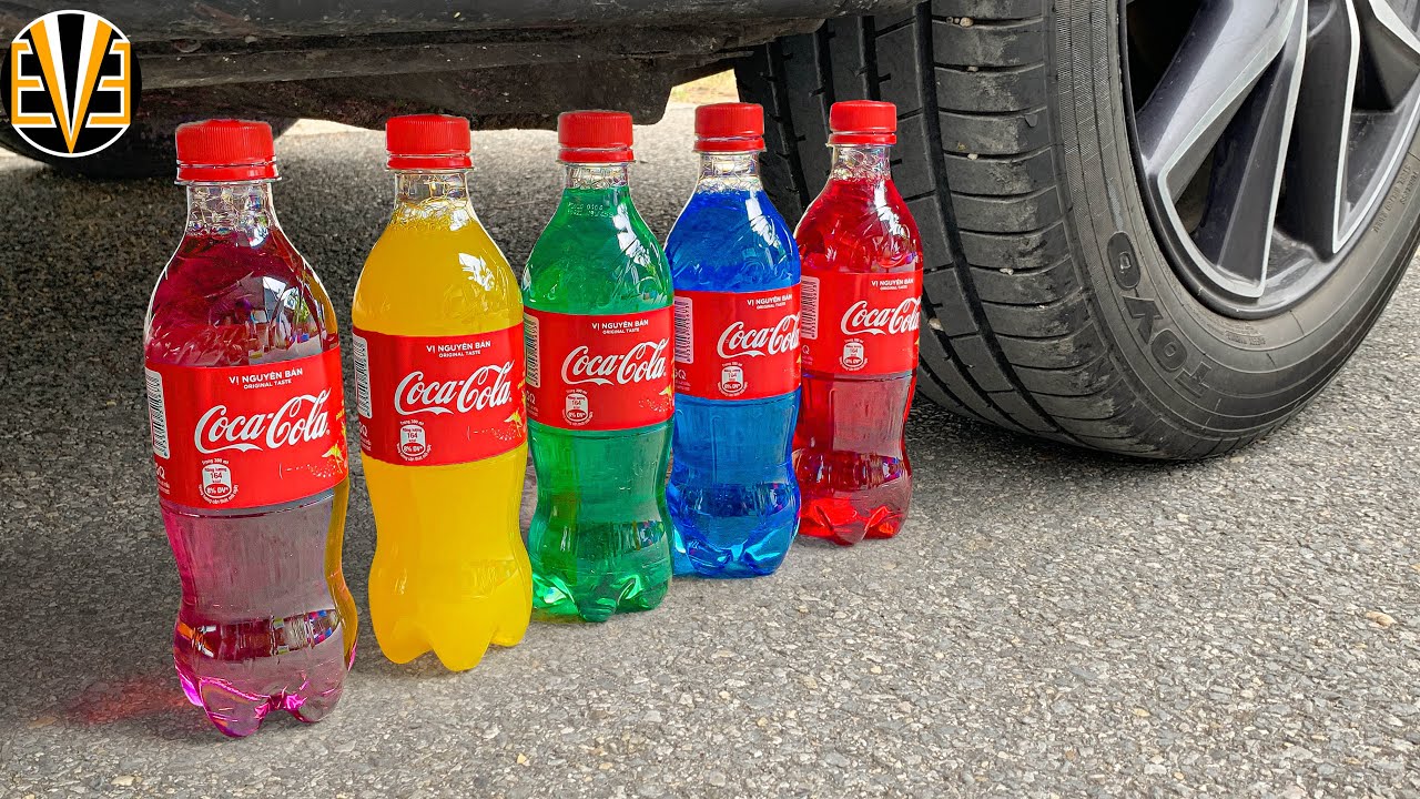 experiment car vs coca cola