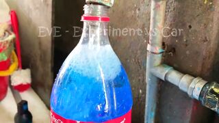 Experiment Car vs Rainbow Water, Cola with Balloon | Crushing Crunchy & Soft Things by Car | EvE