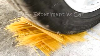 Experiment Car vs Rainbow Clays in Plastic Cup | Crushing Crunchy & Soft Things by Car | EvE